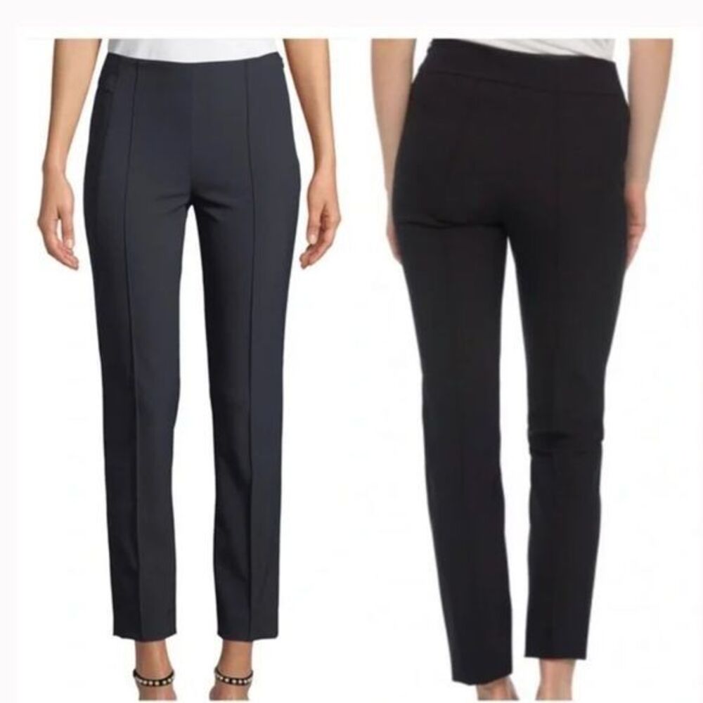 ESCADA Tzella Career Work Strait Leg Pants navy Blue 34